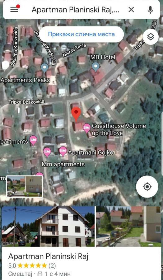Apartman Planinski Raj Zabljak  Ngoại thất bức ảnh